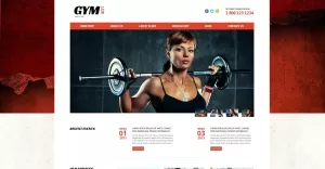 Gym for Health and Beauty Joomla Template - TemplateMonster