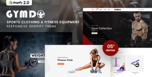 Gymdo - Sports Clothing & Fitness Equipment Shopify Theme