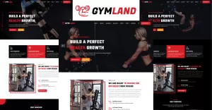Gymland - Gym and Fitness HTML5 Template - TemplateMonster