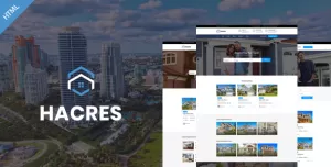 Hacres-Real Estate HTML Template  Corporate