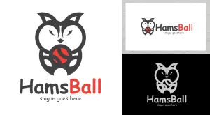 Hamster - Ball Logo - Logos & Graphics
