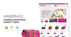 Handbag Store Responsive Shopify Theme - TemplateMonster
