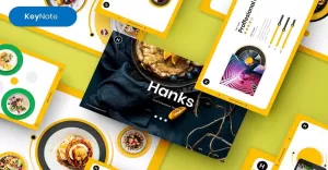 Hanks – Food Keynote Template