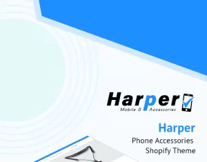 Harper - Phone Accessories Shopify Theme - TemplateMonster