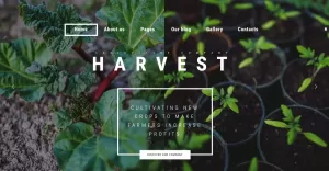 Harvest - Agriculture company Joomla Template