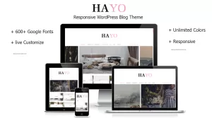 Hayo Blog - WordPress Blog Theme