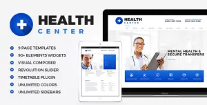 Health Center - Medical WordPress theme