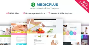 Health Medical Template  MedicPlus