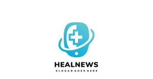 Health News Logo Template