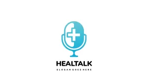 Health Radio Logo Template
