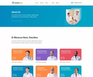 Healthcare - Health & Medical Elementor Template Kit