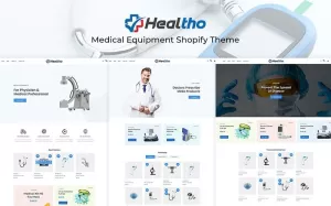 Healtho - Medical Equipment Shopify Theme - TemplateMonster