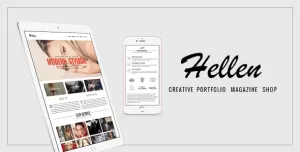 Hellen - Minimal WordPress Theme for Portfolio & Photography