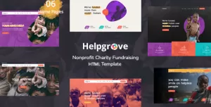 Helpgrove - Charity & Nonprofit HTML Template