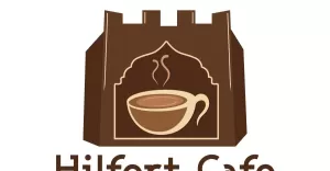 Hill Fort Cafe Logo Template