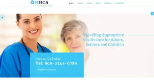 Home Health Care Agency Joomla Template - TemplateMonster