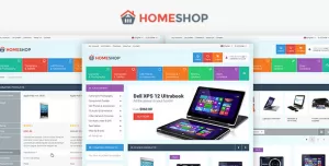Home Shop - Retail PSD Template