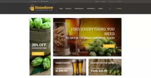 HomeBrew - Brewery Responsive OpenCart Template