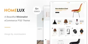 Homelux - Creative eCommerce PSD Template