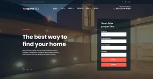 HomePro Real Estate Portal WordPress Theme - TemplateMonster