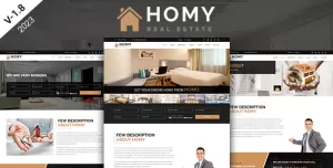 Homy - Real Estate  HTML Template