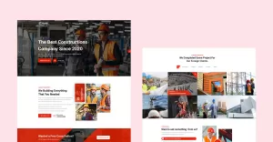 Honis - Construction PSD Template