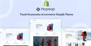 Hopsop - Travel & Tour Accessories Shopify Theme