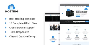 Hostripe - Web hosting and technology HTML5 template