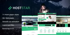 Hoststar  Responsive Web Hosting Website Template