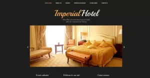 Hotel Accommodation Website Template - TemplateMonster
