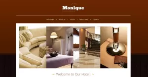 Hotels Free Website Responsive Template - TemplateMonster