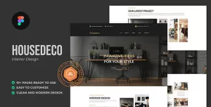 Housedeco - Interior Design Figma Template