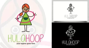 Hula - Hoop Logo - Logos & Graphics