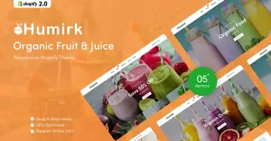 Humirk - Organic Fruit & Juice Responsive Shopify Theme