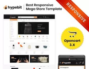 Hypebit - The Mega Store OpenCart Template - TemplateMonster