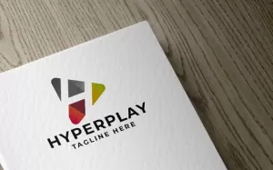 Hyper Play Letter H Logo Pro Template - TemplateMonster