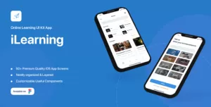 i-Learning - Education App UI Kit