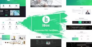 Ibox - Corporate Business PSD Template