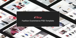 iChip - Fashion Ecommerce PSD Template