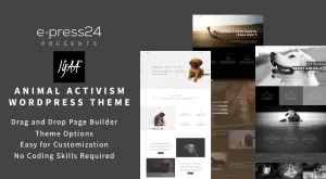 Igaa - Animal Activism Minimal WordPress Theme - Themes ...
