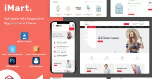 Imart - Multifunctioneel e-commerce online winkel Bigcommerce-thema