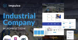 Impulso - Industrial Company WordPress Elementor Theme