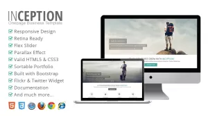 Inception - Responsive One Page Template