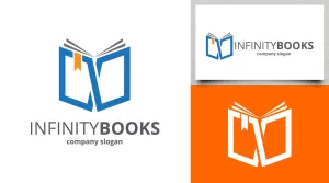 Infinity - Books Logo - Logos & Graphics