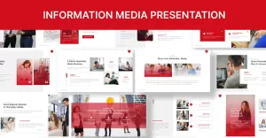 Information Media Keynote Presentation Template