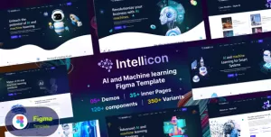 Intellicon - AI & Machine Learning Figma Template