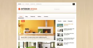Interior Design Responsive WordPress Theme - TemplateMonster