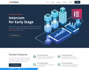 Interium - Hosting WordPress Elementor Theme