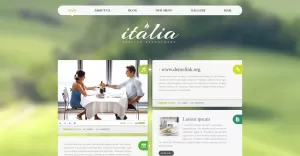 Italian Restaurant Responsive WordPress Theme