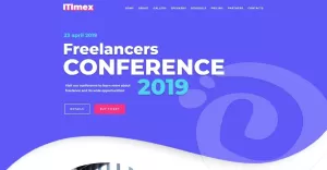 ITImex - IT Conference WordPress Elementor Theme